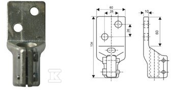 Zacisk transformatorowy MK 3/M30 (BK - 1115-810-330-000/004